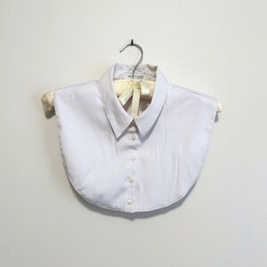Marie Claire White Detachable Collar XL